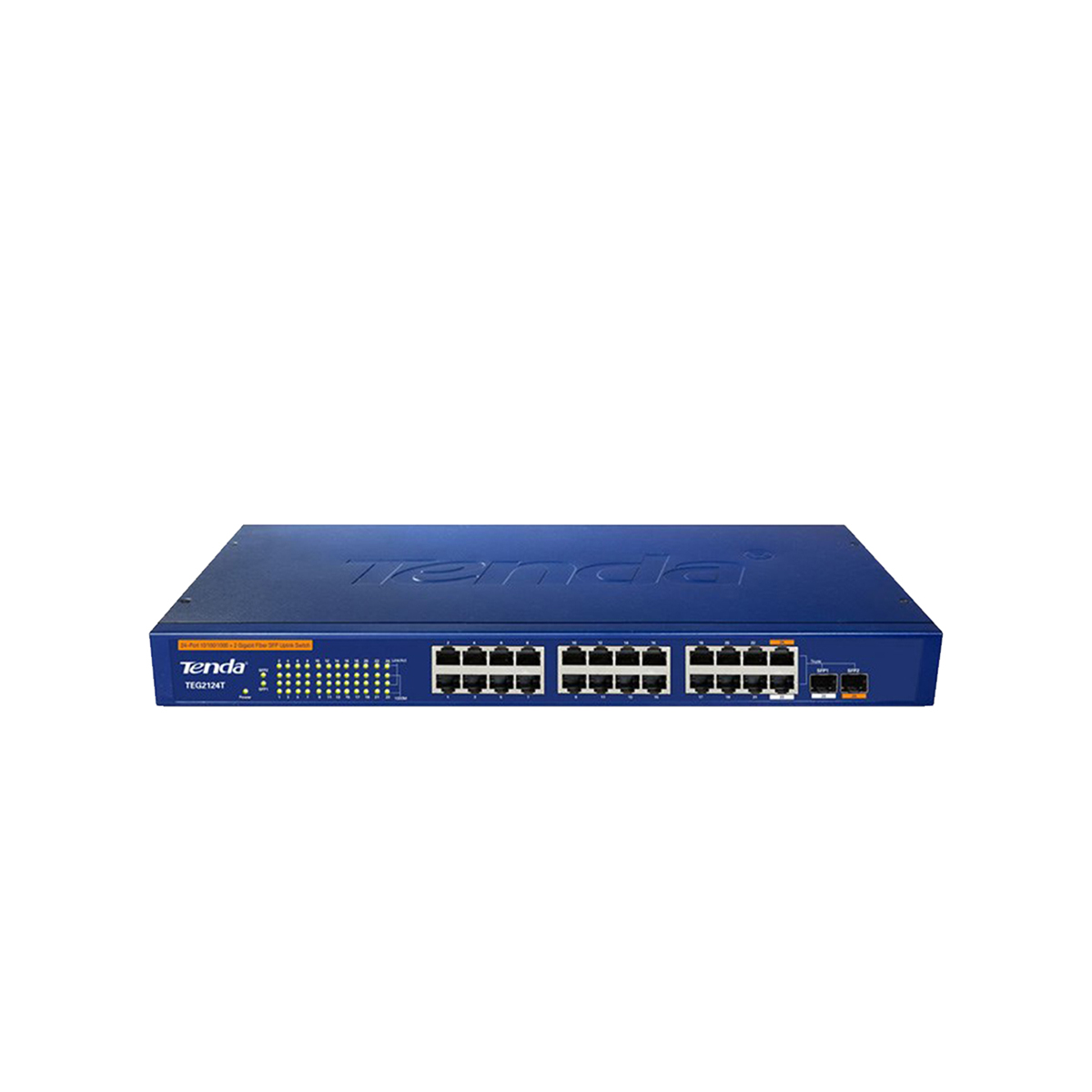قیمت و خرید سوییچ شبکه 24 پورت + 2 پورت SFP تندا مدل TEG2124T | نت ران
